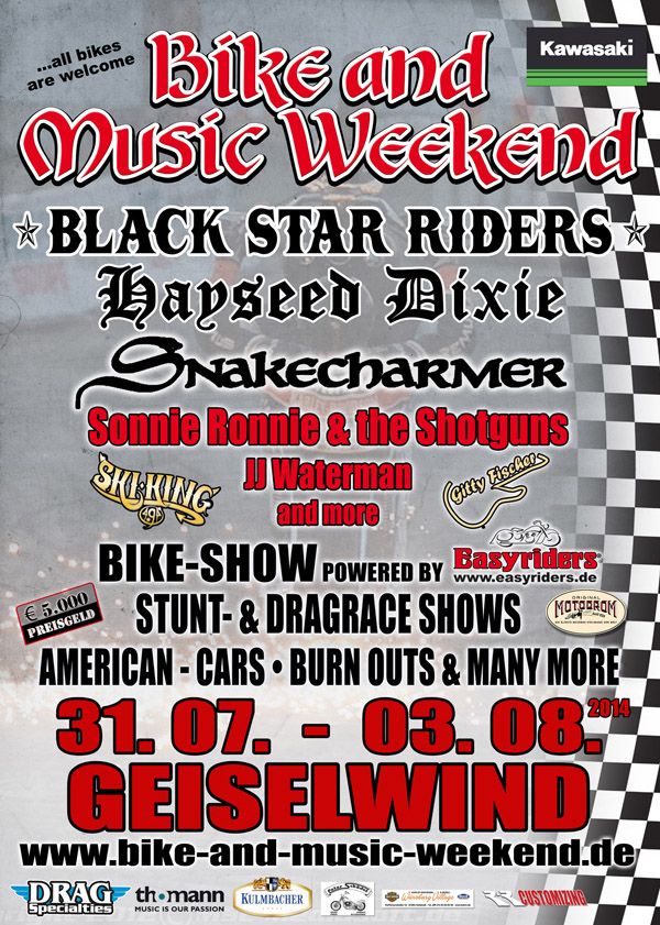 Bike and Music Weekend 2014