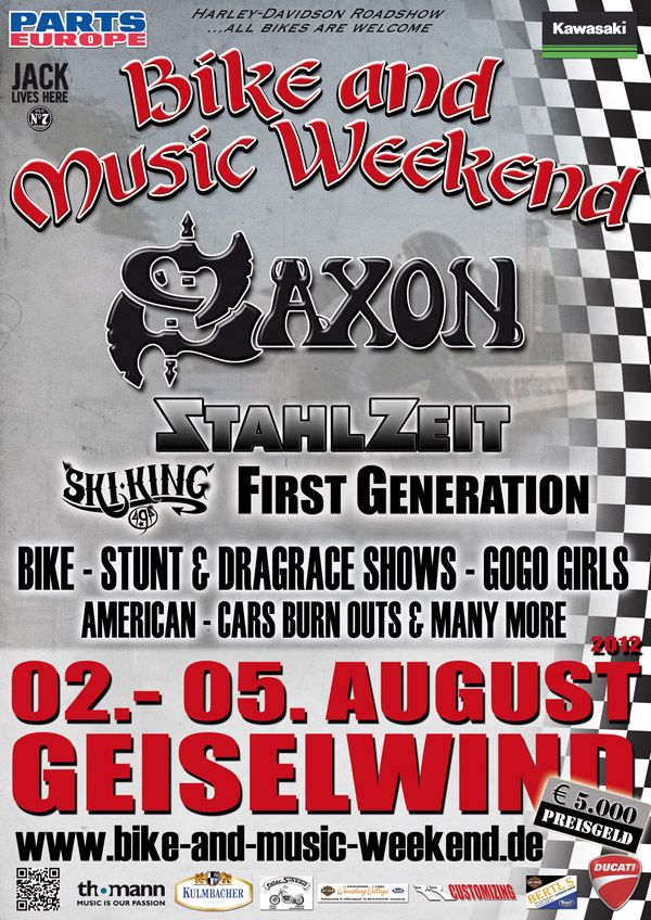 Bike and Music Weekend 2012