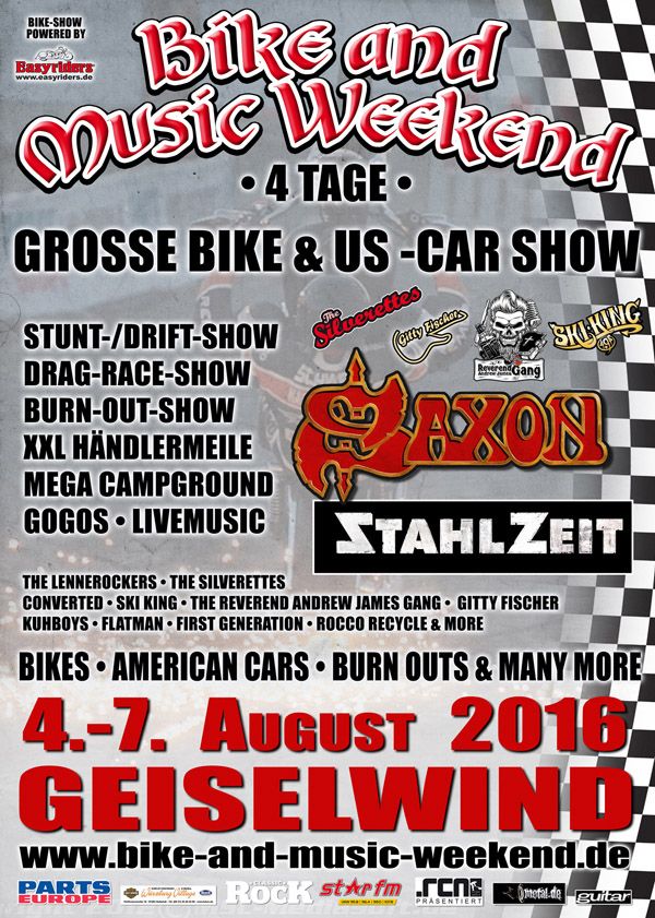 Bike and Music Weekend 2016
